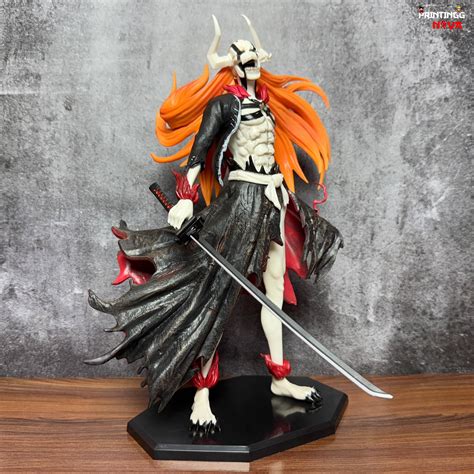Bleach Anime Ichigo Kurosaki Hollow Form Premium PVC Anime Action figu ...