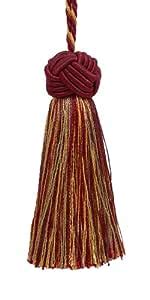 DÃƒâ€°COPRO Decorative 3.5 inch Tassel/Wine Gold/Baroque Collection ...