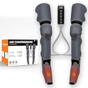 Flexnest Air Compression Leg Massager with Handheld Controller, 3 ...