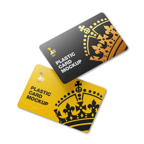 Matt Finish Plastic Card.