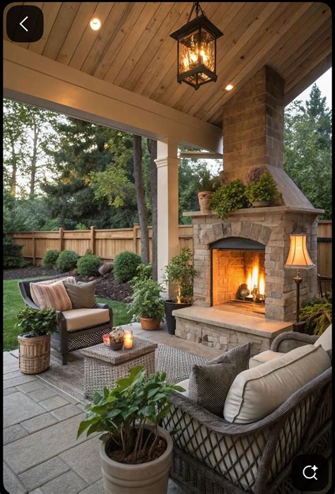 Pin by Kathryn Fleming on Backyard Style | Backyard fireplace, Outdoor ...