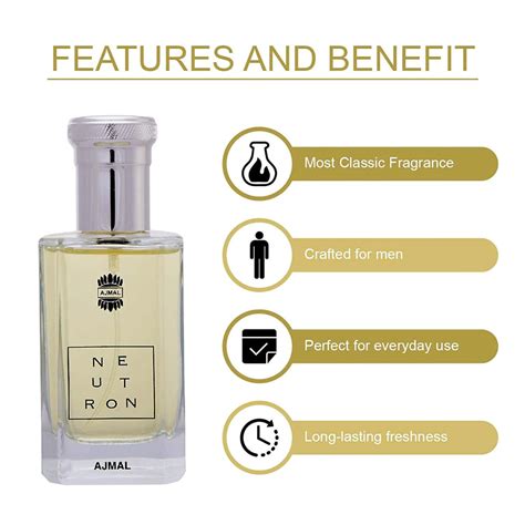 Buy AJMAL AURUM EAU DE PARFUM 75ML PERFUME FOR WOMEN AND NEUTRON EAU DE ...