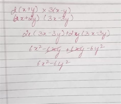 What will be the product if you multiply the double of (x+y) by the ...