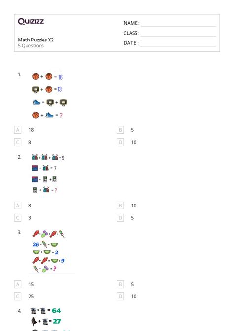 Image result for 7th Grade Math Puzzles Printable