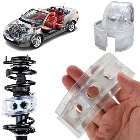 SELLERFLOR Car Coil Spring Buffer Cushion/Automotive Suspension Shock ...