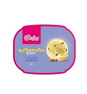 Rollick Butterscotch Crunch Tub, 750ml : Amazon.in: Grocery & Gourmet Foods