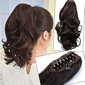 Views Women and Girls Synthetic Ponytail Straight-Curls With Clip Hair ...