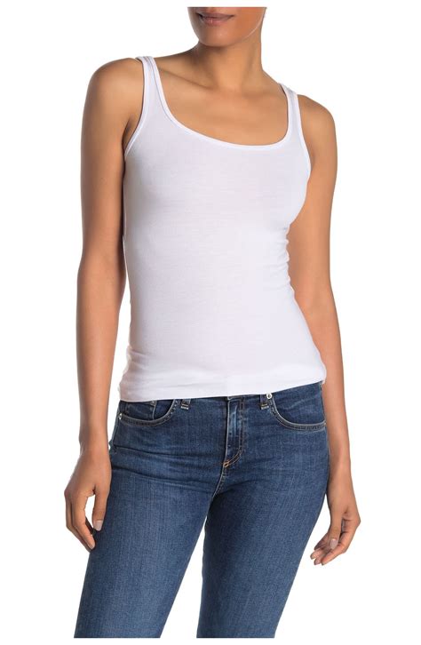 Womens White Tank Top