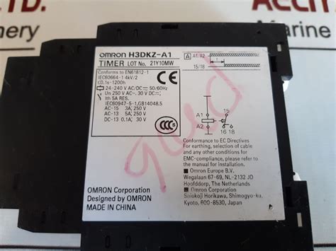 Omron H3Dkz-a1 Timer H3Dkz – Aeliya Marine Tech