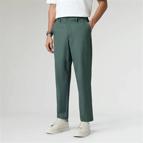 Pine Green Straight Fit Mobile Pants for Men – XYXX Apparels
