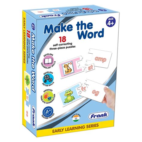 Buy Make the Word - Early Learning Puzzle (4-7 Years) on Snooplay India