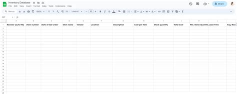 Using Google Sheets to Create a Database 的图像结果