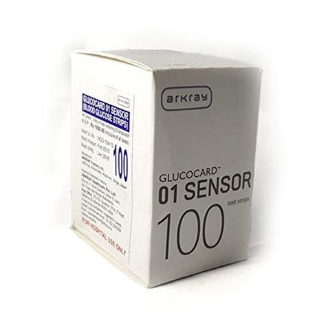 Glucocard 01 Sensor Test Strips : Amazon.in: Health & Personal Care