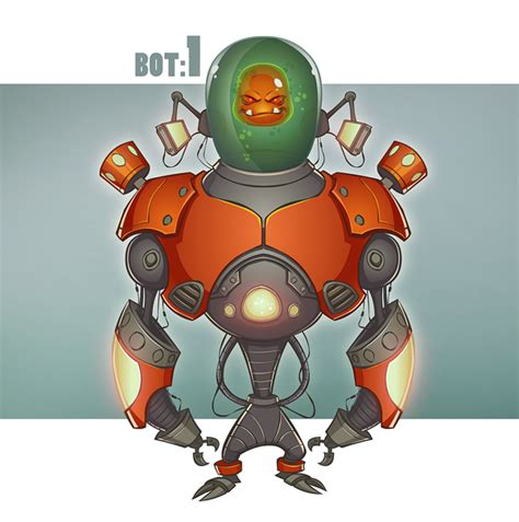 Box Robot Game Characters 的图像结果