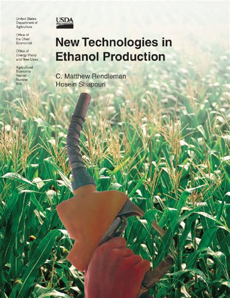 Ethanol. production technology - United States Department of ...