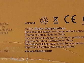 Fluke 17B MAX Digital Multimeter with Audible/Visual Alarm 6000 Counts ...