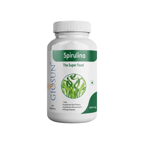 Spirulina 500mg Tablets - Giosun