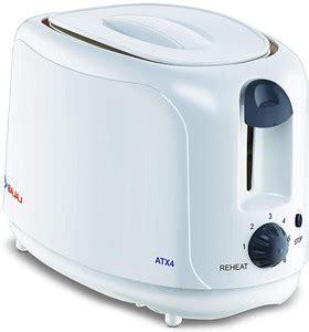 BAJAJ 2Slice 750Watts High Quality (ATX4) auto 750 W Pop Up Toaster ...
