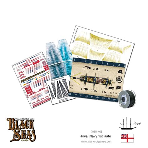 Acheter Black Seas: Royal Navy 1st Rate - Jeux de figurines - Warlord Games