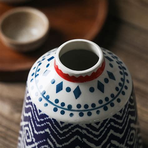 Entrancing Wool Textured Ceramic Vases