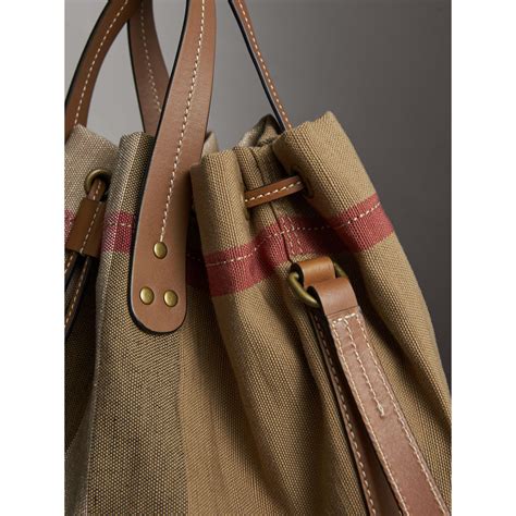 Burberry Canvas Bucket Bag On Amazon | semashow.com