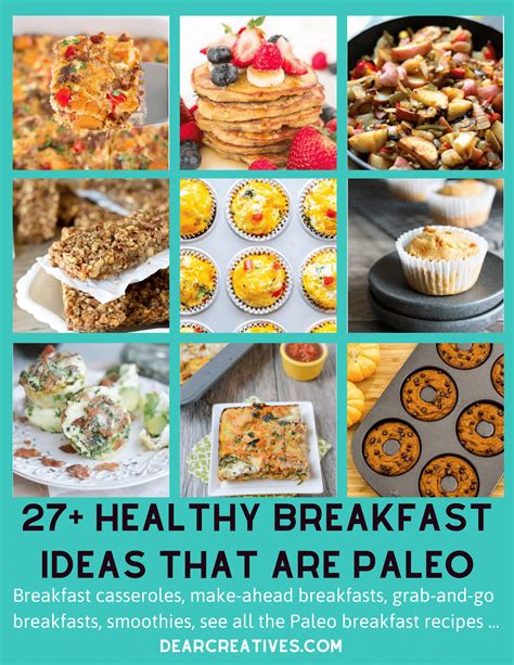 Healthy Breakfast Foods List