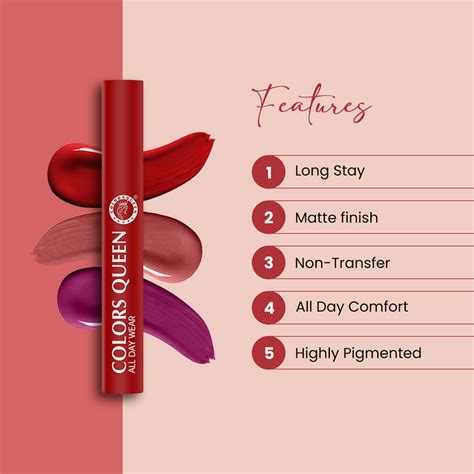Buy Long Lasting Lipstick Online at Best Price – Colors Queen