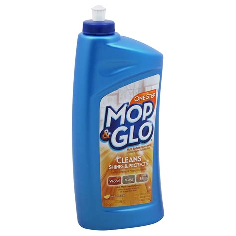 Mop & Glo Cleaner, 3 in 1 Floor Shine, 32 fl oz (1 qt) 946 ml