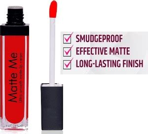 Arcanuy Effective matte smudge proof & long lasting and smudge proof ...