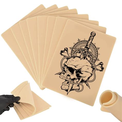 6Pcs Tattoo Skin 3MM - Lyuxzad Fake Skin Blank India | Ubuy