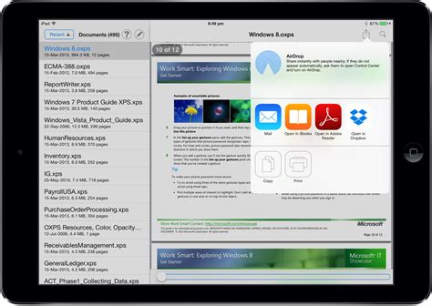 XPSView - The XPS and OXPS Viewer for Mac, iPhone, iPad and iPod touch ...