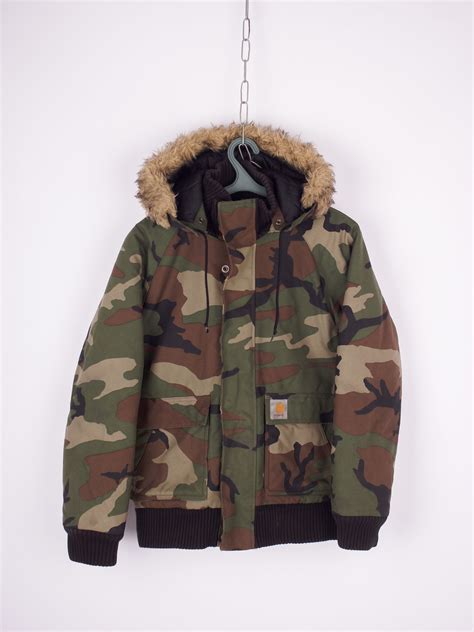 Camo × Carhartt × Vintage Carhartt Cordura Fabric Camo Shear jacket ...