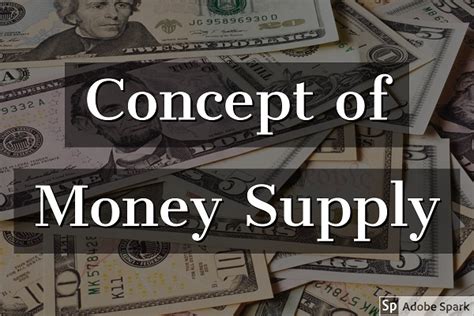 Concept of Money Supply – Aim Institute of Economics