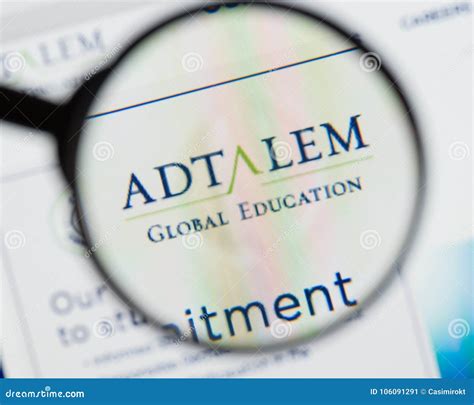 Milan, Italy - August 10, 2017: Adtalem Global Education Logo on ...