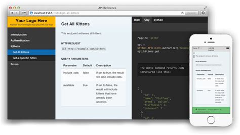 Slate API Doc Generator 的图像结果
