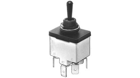 3539-021N000 APEM | APEM Toggle Switch, Panel Mount, On-Off-On, 1P ...