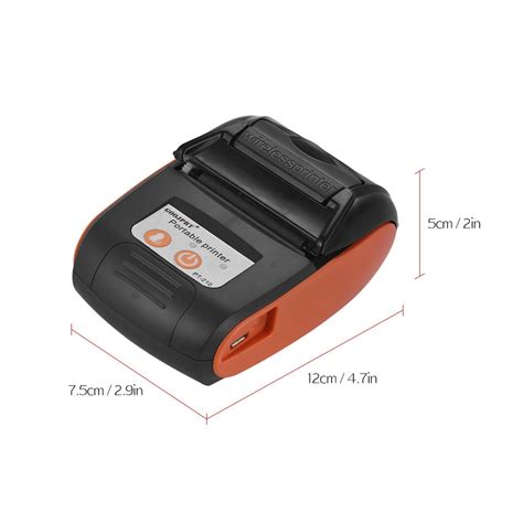 Buy GOOJPRT PT-210 Portable Thermal Printer Handheld 58mm Receipt ...