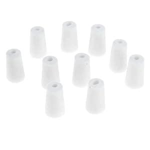 Enakshi 10 Pieces Rubber Stopper Lab Tapered Plugs for Flask Test Tubes ...