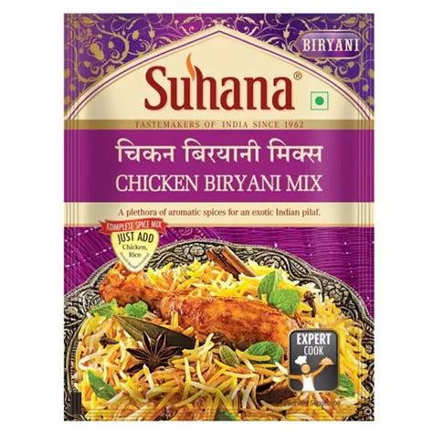 Suhana Chicken Biryani Mix 50g Pouch | Frangoz