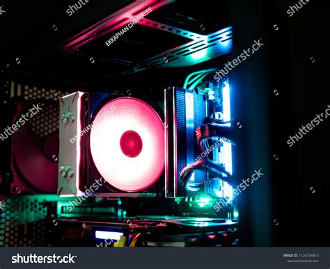 Case Mod Concept Rgb Cpu Air Stock Photo (Edit Now) 1126794815