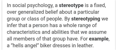 define sterotype explain with two examples - Brainly.in