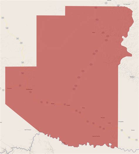 Texas Terrell County - AtlasBig.com