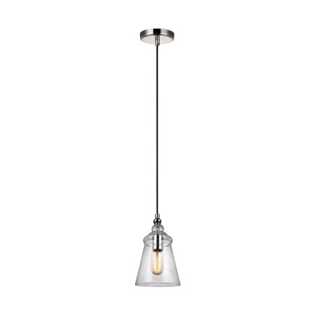 Generation Lighting P1449CH Loras 6" Wide Mini Pendant | Ferguson Home