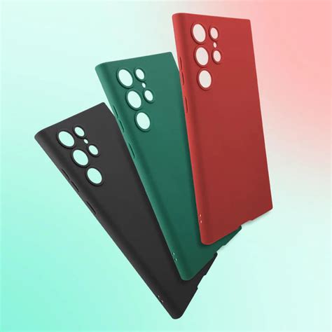 Slim Silicon Protective Back Case For Galaxy S22 Ultra – PERFECTCASE.IN