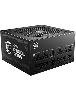 Amazon.in: Buy MSI MAG A750GL PCIE5 Power Supply Unit, 750W, 80 Plus ...