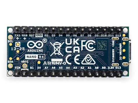 ABX00143 Arduino | Arduino Nano R4 with Headers | 590-931 | RS