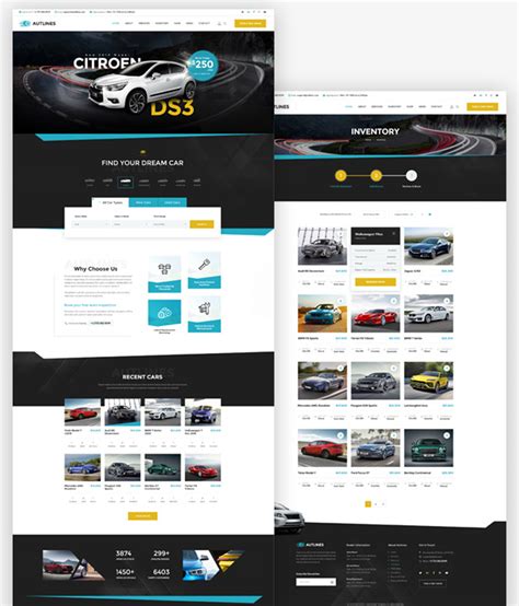 响应式HTML5汽车经销商官网模板