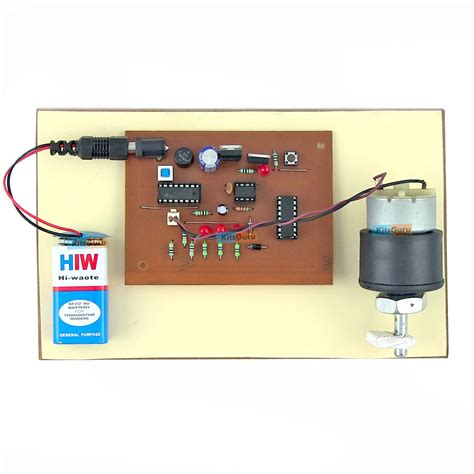 DC Motor Control Using A single Switch