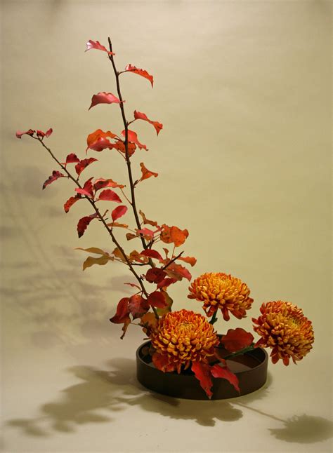 Ikebana Sogetsu style | Basic upright style moribana 750x1024 365 Days ...