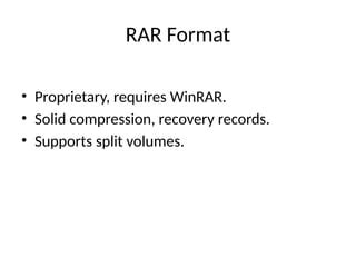 Image result for Compression File Method Example